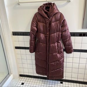 Abercrombie & Fitch extra long puffer